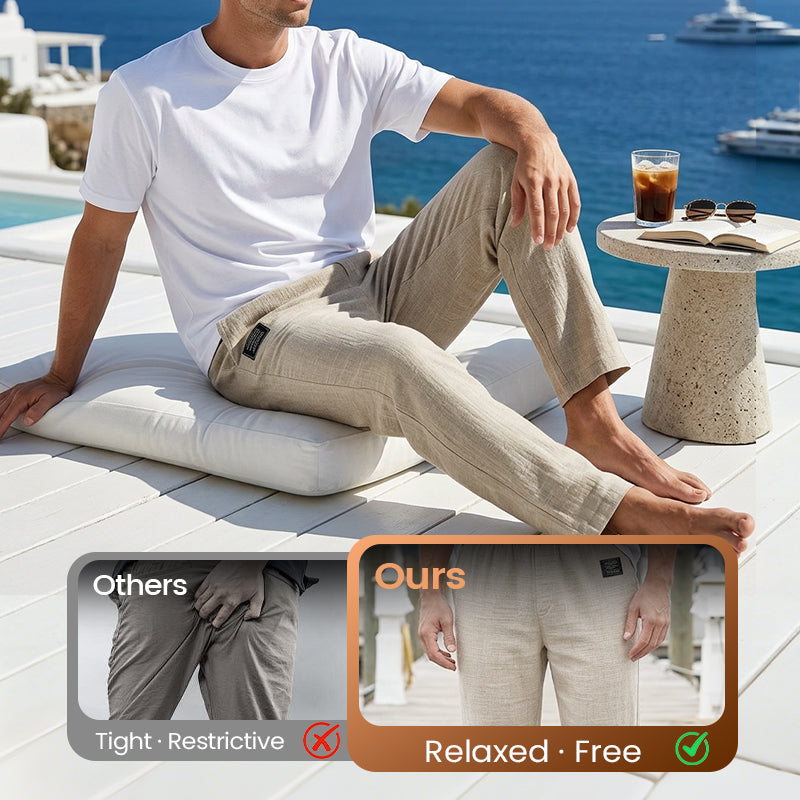 💕ONLY TODAY 50% OFF!!💕Breathable Straight-Leg Trousers for Men
