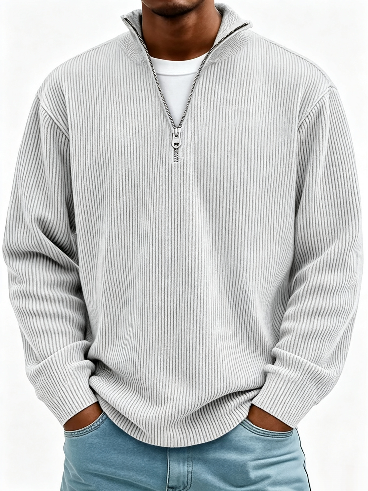 Classic Comfort Corduroy Polo Shirt