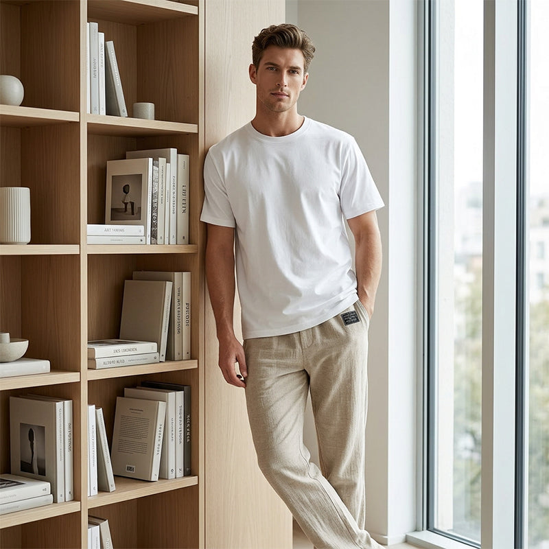 💕ONLY TODAY 50% OFF!!💕Breathable Straight-Leg Trousers for Men
