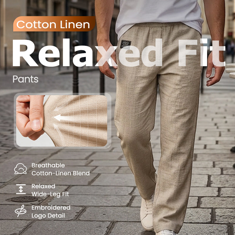💕ONLY TODAY 50% OFF!!💕Breathable Straight-Leg Trousers for Men