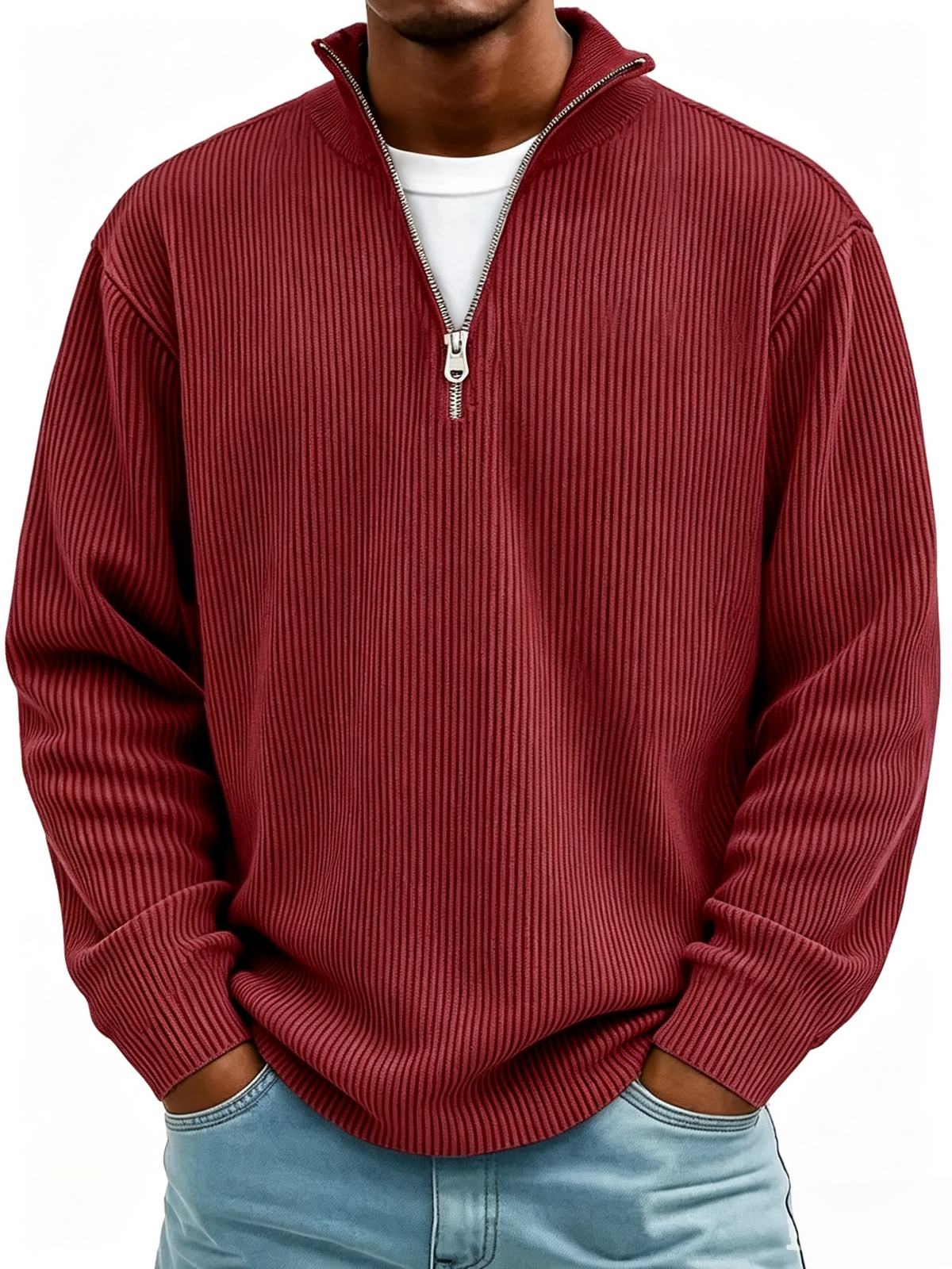Classic Comfort Corduroy Polo Shirt