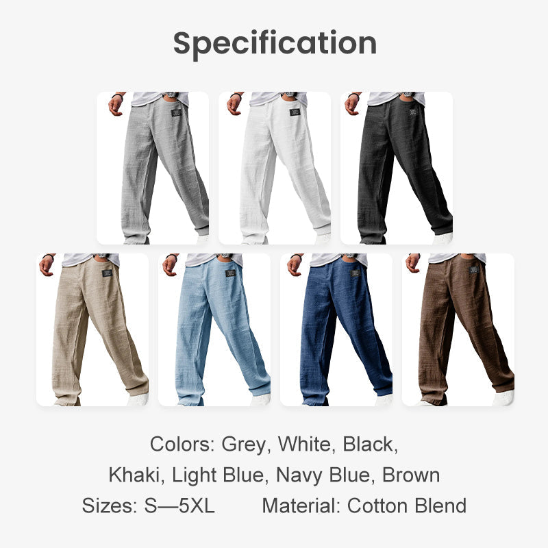 💕ONLY TODAY 50% OFF!!💕Breathable Straight-Leg Trousers for Men